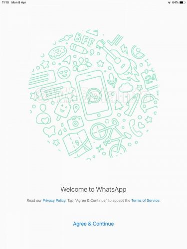 whatsapp per iPad 2