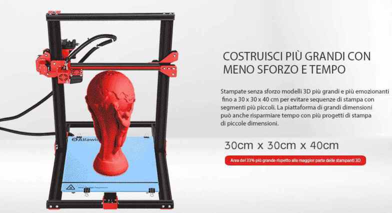 Stampante 3D Alfawise U20 Coupon Gearbest