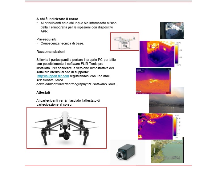 corso termografia droni-improtec-flir-professionisti