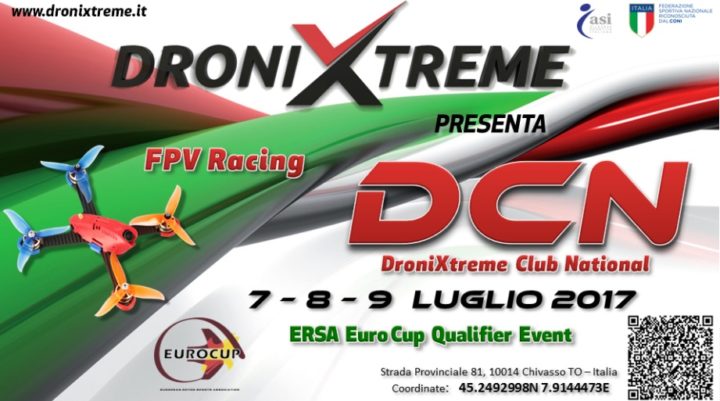 dronixtreme club national 2017-qualificazioni ersa euro cup-drone racing italia-drone racing piemonte