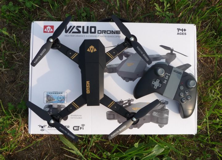 recensione visuo tianqu xs809w-mavic economico-drone giocattolo