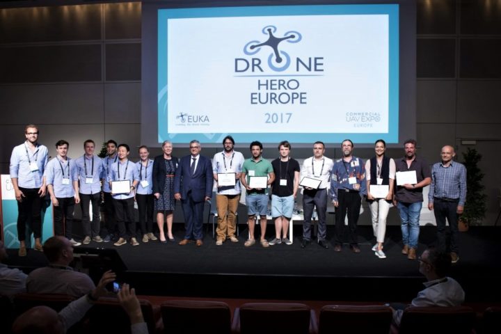 belgio vincitori drone hero europe 2017-sapritalia