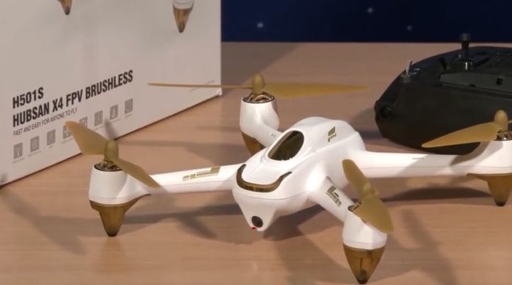 Configurazione drone Hubsan H501S