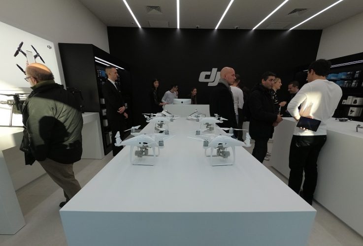 dji store milano inaugurazione city life-dji negozio milano stazione
