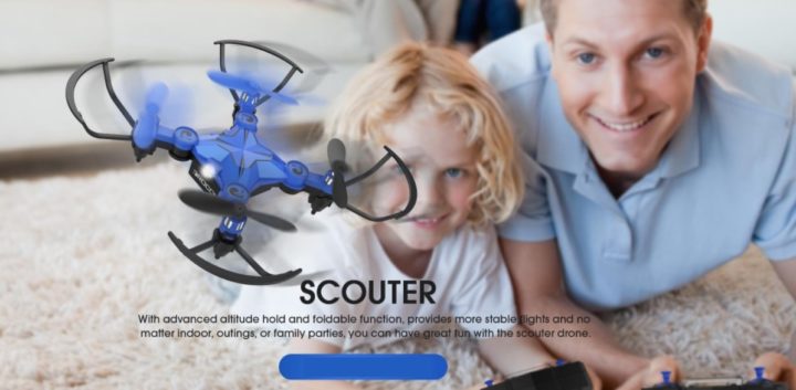 recensione Drocon Scouter 901H amazon droni giocattolo funzioni
