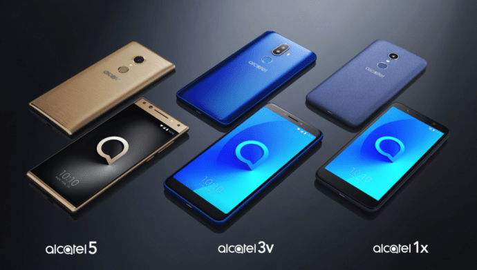 Arrivano per Alcatel 3 nuovi modelli nuovi Alcatel 1- Alcatel 3v - Alcatel 1x