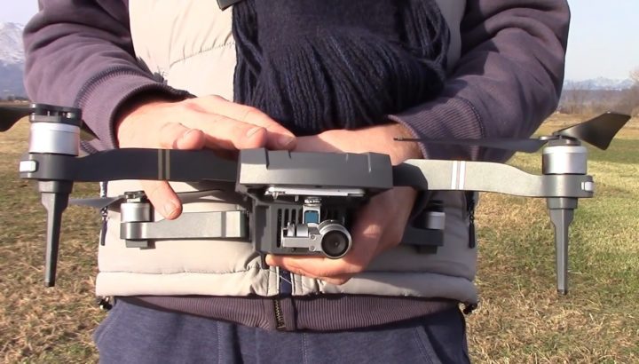 test Cfly Obtain gearbest drone clone mavic