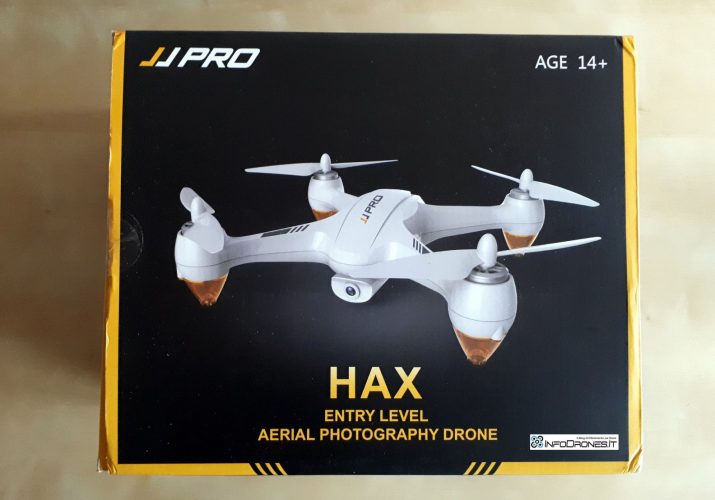 confezione JJRC jjpro x3 hax