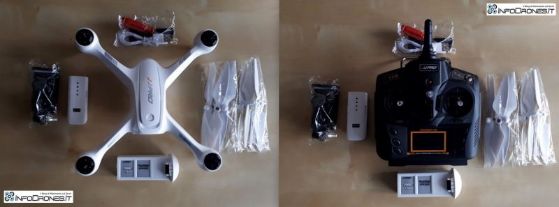 contenuto confezione jjrc jjpro x3 hax