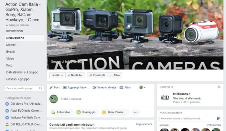 forum-action-cam-facebook-gruppo-facebook-action-cam