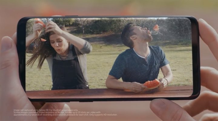 L’incredibile Slow Motion del Samsung Galaxy S9 Slow Motion Samsung Galaxy S9