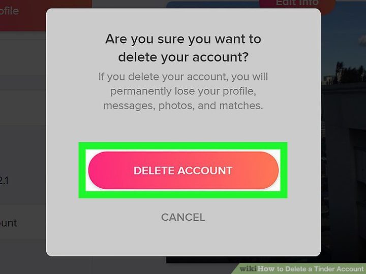 Come cancellarsi da Tinder Come cancellarsi da Tinder