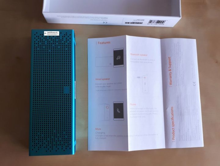 Xiaomi Mi Bluetooth Speaker contenuto confezione