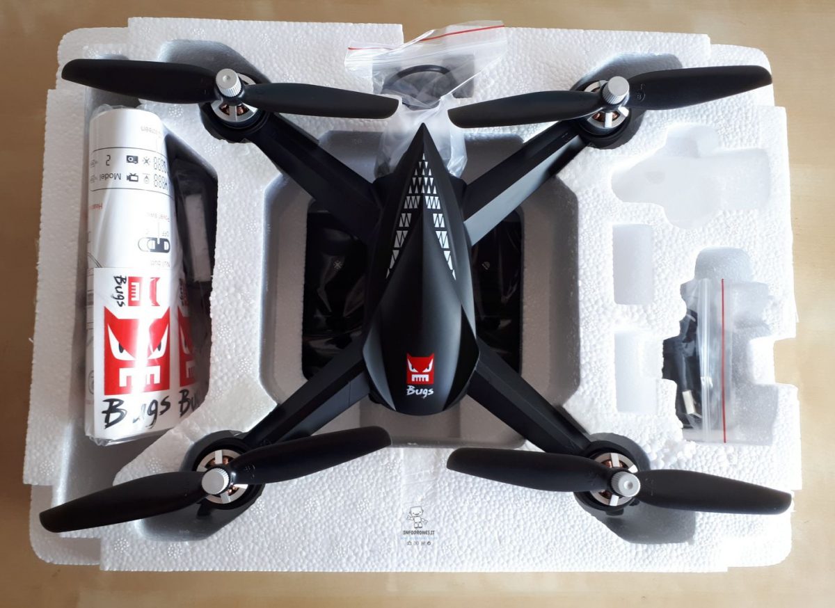 MJX Bugs 5W contenuto