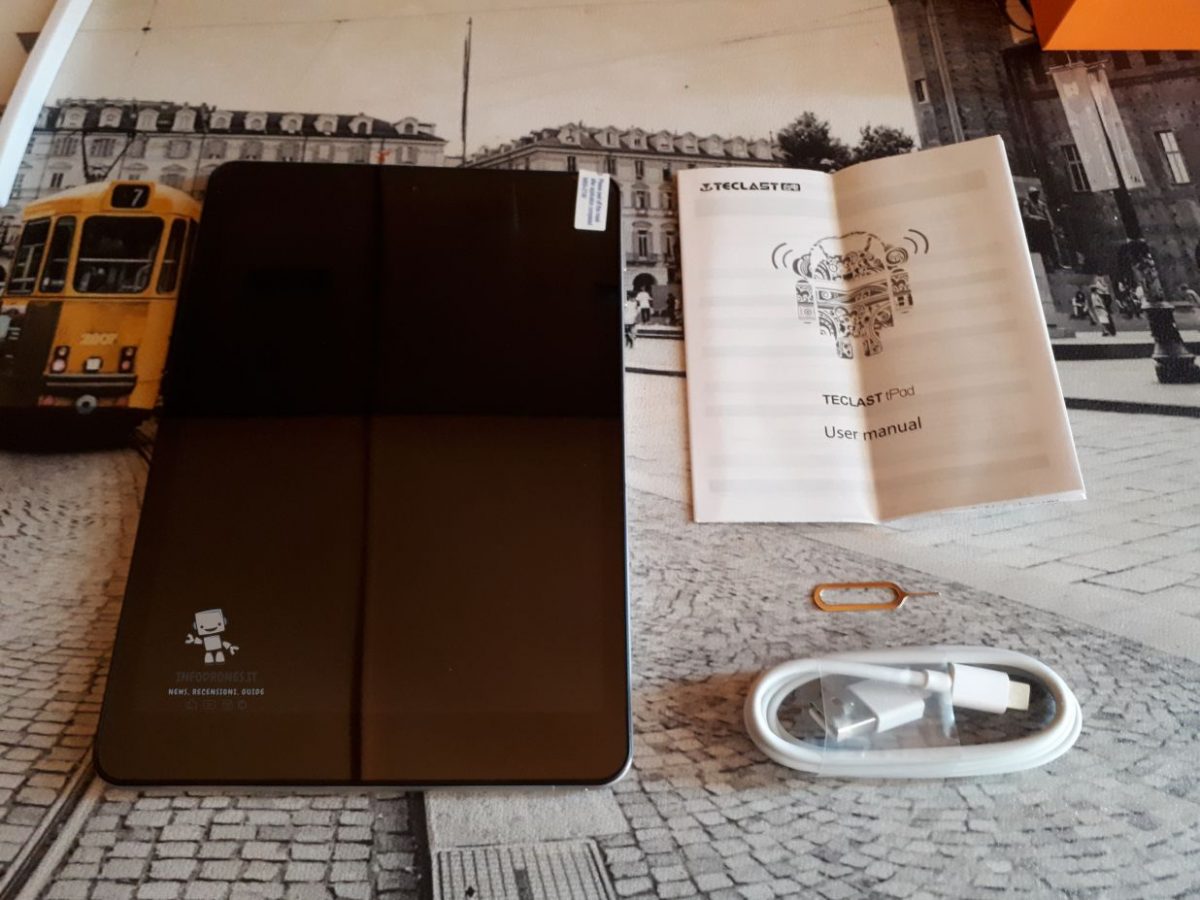 Teclast M89 contenuto della confezione
