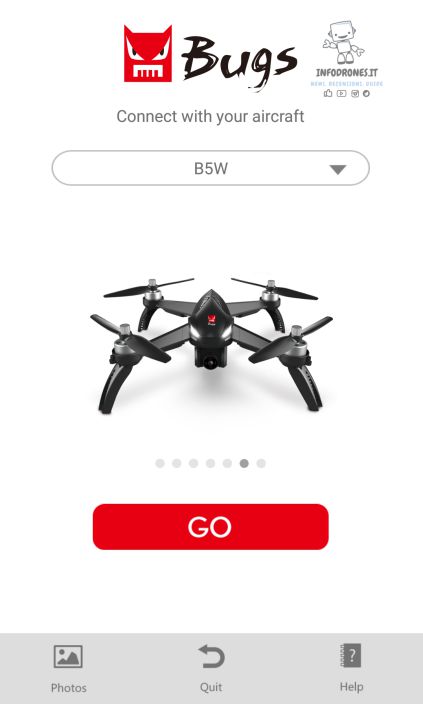 app bugs 5w connessione