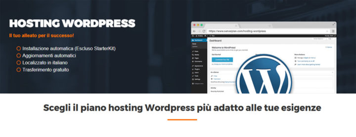 ServerPlan WordPress. La soluzione in Italiano ServerPlan Wordpress