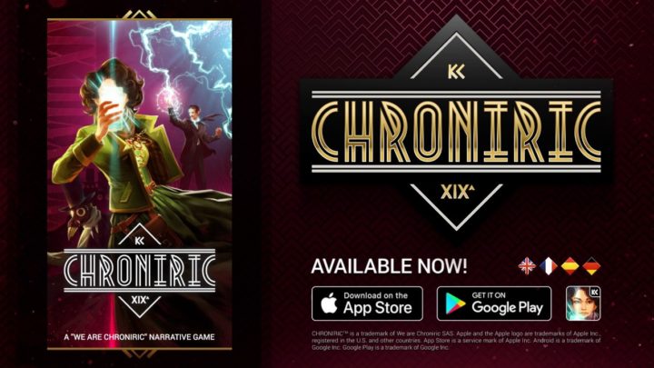 Chroniric XIX la serie Tv interattiva per Smartphone Chroniric XIX