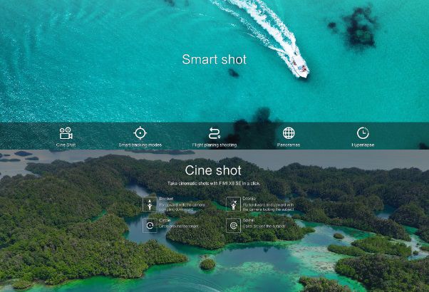 fimi x8 se smartshot