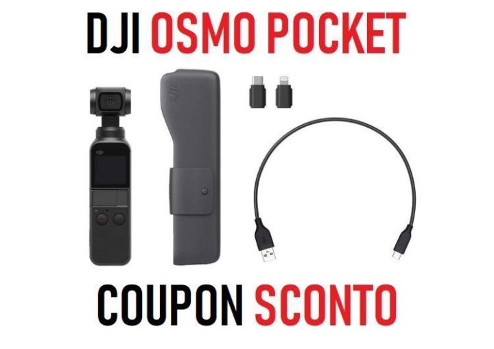 DJI Osmo pocket coupon sconto banggood