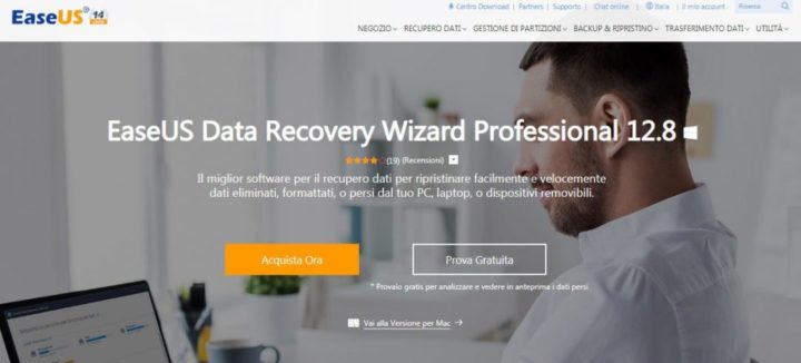 Easeus Data Recovery Wizard come funziona-dove scaricare gratis