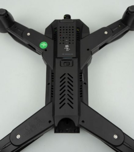Visuo xs809s battle shark dimensioni aperto