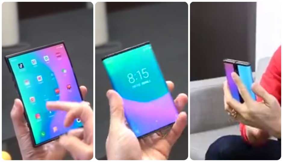 Smartphone pieghevole Xiaomi: mostrato in un video smartphone pieghevole xiaomi