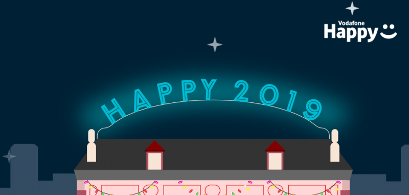 Vodafone Happy New Year: regali fino al 6 gennaio! vodafone happy new year