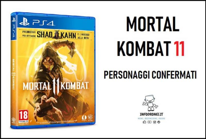 Mortal Kombat 11 Personaggi Confermati. Ecco la lista mortal kombat 11 personaggi confermati