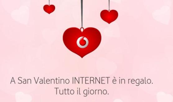 Vodafone San Valentino: giga gratis fino a mezzanotte! vodafone san valentino