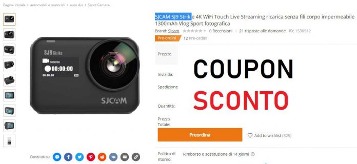 SJCAM sj9 strike coupon banggood SJCAM sj9 strike coupon banggood