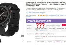 Amazfit GTR 42mm su Gearbest in Promozione amazfit gtr 42mm su gearbest offerta