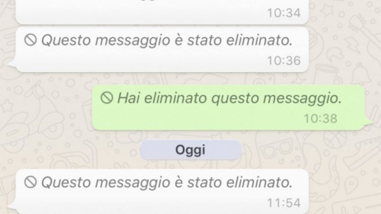 Come Eliminare un Messaggio WhatsApp | InfoDrones.It