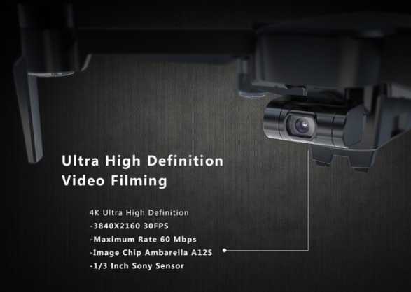 Hubsan Zino Pro camera