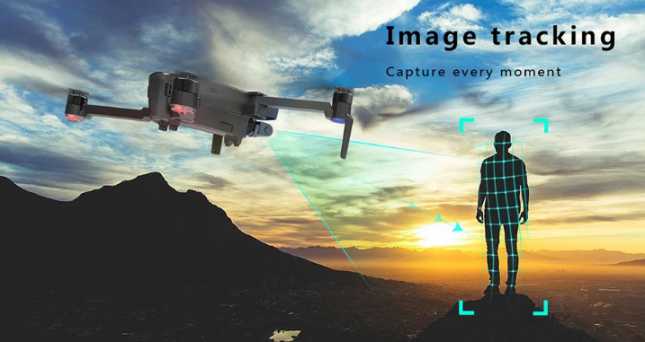 Hubsan Zino Pro image tracking