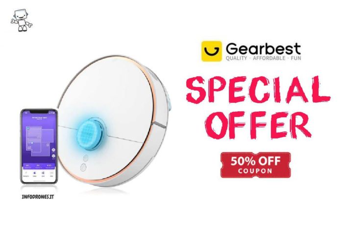 Robot Aspirapolvere 360 S7 coupon gearbest