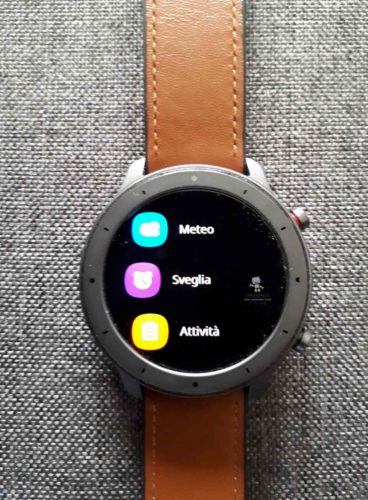 amazfit gtr 47mm meteo