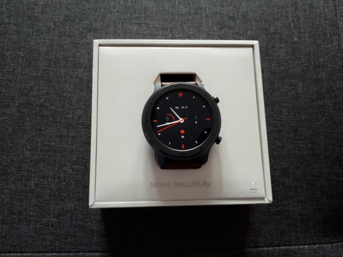 amazfit gtr 47mm unboxing