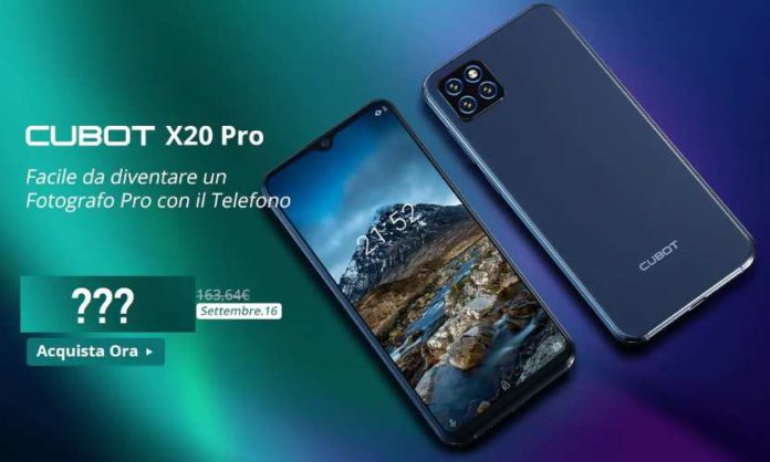 cubot x20 pro in offerta su gearbest