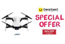 JJRC X12 Coupon Gearbest. Offerta sul Drone Clone del Mavic Air jjrc x12 coupon gearbest
