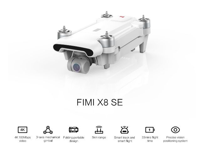 Coupon Fimi X8 Se su Gearbest -2