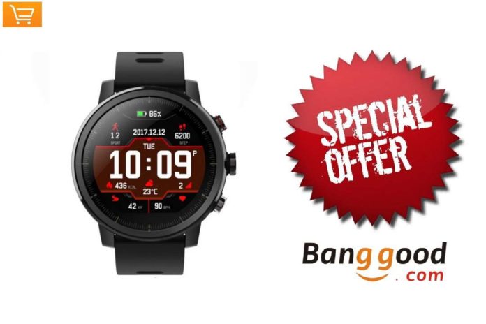 coupon AMAZFIT Stratos Sports banggood coupon AMAZFIT Stratos Sports banggood