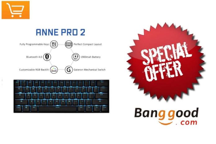 coupon anne pro 2 banggood
