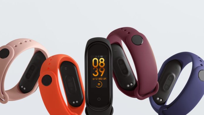 xiaomi mi band 4 aggiornamento