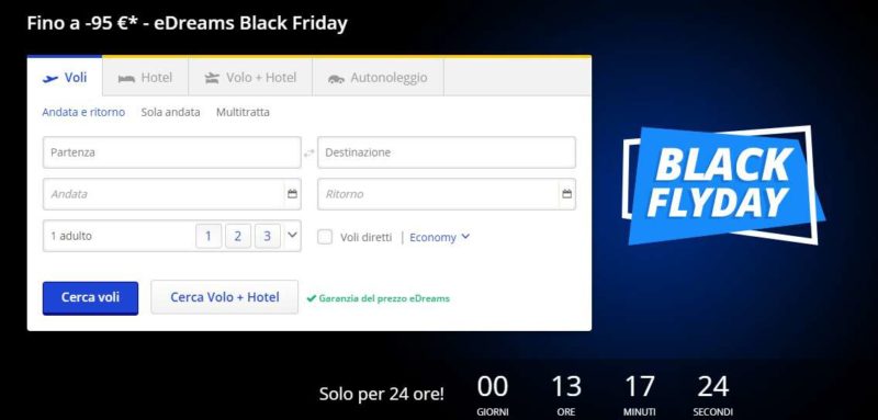 voli black friday-edreams