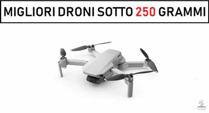 Migliori droni SOTTO i 250 grammi