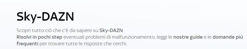 Dove inserire codice Sky su Dazn 3