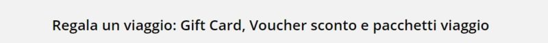 come usare voucher su Volagratis 2