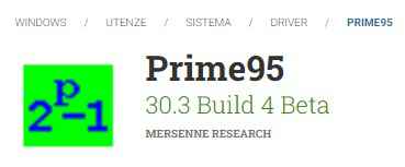 migliori benchmark cpu-prime 95