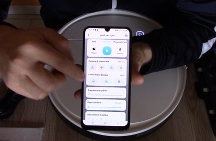 RECENSIONE YEEDI VAC PRO 2-impostazioni